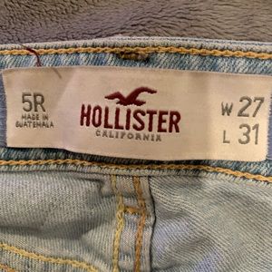 Hollister skinny jeans!